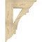 Ekena Millwork Merced Traditional Rough Sawn Bracket, Douglas Fir, 6"W x 24"D x 32"H BKT06X24X32MRC01RDF - alternate 4